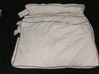 5 (Five) New Good Morning Standard Pillow Cases