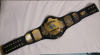 WWF World Wrestling Federation Patent Leather & Metal WORLD HEAVYWEIGHT WRESTLING CHAMPION Belt . Measures 48" Long & Weights 6+ lbs - 3