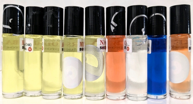 9 New MK Products Soul Roll-on Body Oils | Bottles 0.75" Diameter x 3.4" Tall | 7 Scents for Women, 2 for Men