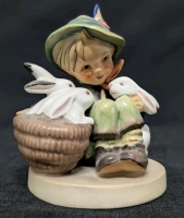 Goebel Hummel W Germany "Playmates" Figure #53/0 | 4.25" Tall