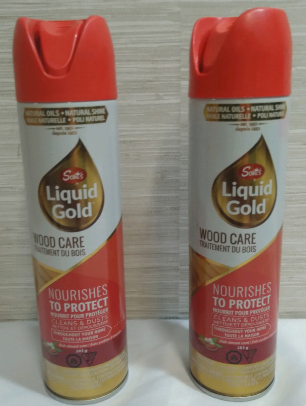 2 Scott's Liquid Gold Wood Care 283g