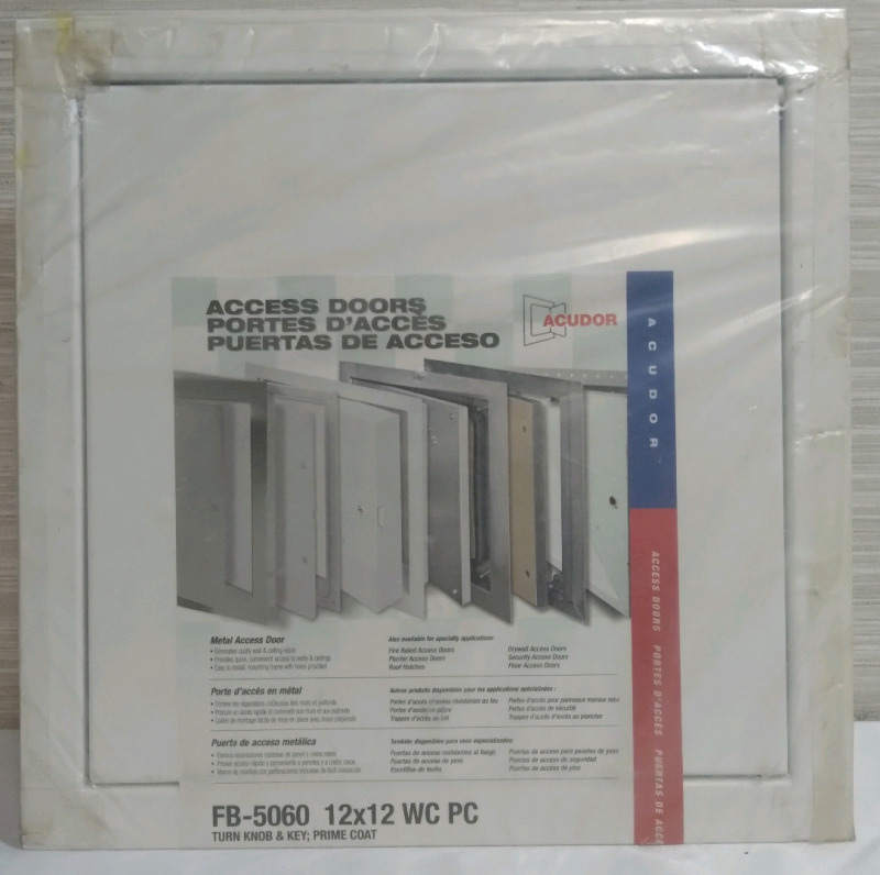 Acudor Access Doors FB-5060 12×12" WC PC