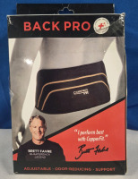 Copper Fit | Back Pro Adjustable Odor Reducing Back Support | Fits Wasit 39" - 50"