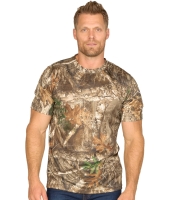 New Men's Size XXL | Realtree Edge Short Sleeve Poly Tee