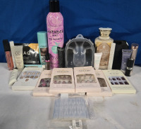 25 Pcs | Of Assorted Womens Healthcare & Nail Items | Includes But Isn't Lmited To, Lipstick, Fake Nails, Nail Designs , Shampoo & More