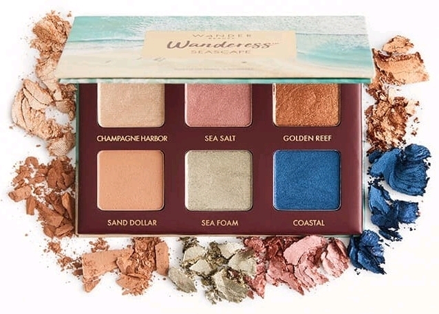 New WANDER BEAUTY<br/>Wanderess Seascape Eyeshadow Palette | 6 x 1.4g - 1.5g