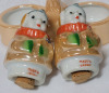 Chikaramachi Porcelain Lusterware Clown Salt & Pepper Shakers , Made in Japan - 3