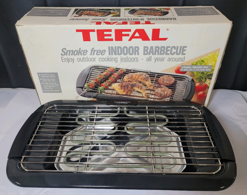 New - Tefal Smoke Free Indoor Barbecue .