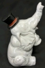 Noritake Japan Marilyn Derrin Collection Luster Ware Elephant Sake Decanter w Intact Cork | 7.6" Tall - 3