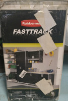 New Rubbermaid Fast Track Garage Organization System Base Cabinet is 31"x29"