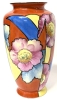 Early Japan Lusterware Porcelain Vase | 3.6" Top Diameter x 8.5" Tall