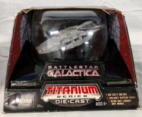 New Micro Machines Diecast Battlestar Galactica Titanium Series. Box Measures 10" Wide