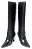 New Ladies Size 6 | Sam Edelman Vance Black Knee-High Leather Boots | Retails for Over $200! - 2