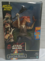New 1999 Star Wars episode 1 Electric Talking Energy Ball Throwing Action