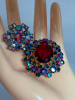 Two Beautiful Rhinestone Vintage Brooches - 2