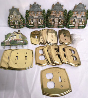 30 Wall Light Switch Plates + Wall Mount Key Holder