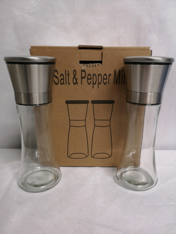 New Salt and Pepper Mills 7.5" Tall