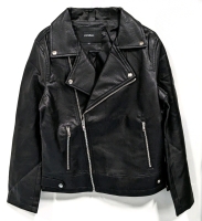 New PRIV&Eacute; ALLIANCE Men's Vegan Leather Jacket Size XL