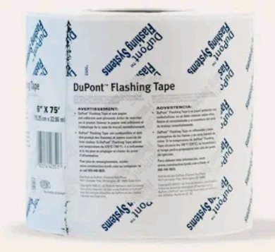 3 New | DuPont Tyvek Flashing Tape 6 inch x 75 ft Long | * Retails For $167.25 or $55.75 Each *