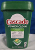 115 Pack New | 1.77KG Tub Of Cascade Power Clean Dishwasher Pucks/ Actionpacs - 4