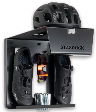 New | Stasdock The Worlds First Premium Cycling Wall Mount | Colour: Happy Black | Retails For $169