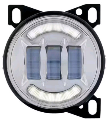 New | United Pacific L.E.D Fog Light | 800 Lumens, 18 L.E.Ds, Water Resistant | Compatible With Most Peterbilt 579/587 & Kenworth T660 * Retails For $80+ *| + 75ChromeShop Sticker