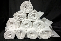 New 250 Barry Plastics Rhino-X Garbage Bags, Clear, Food Grade.