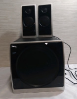 Logitech speakers 15x11x11" Untested