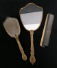 Women's Vanity Dresser Set Brush + Mirror + Comb - 4