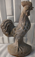Cast Iron Rooster Doorstop