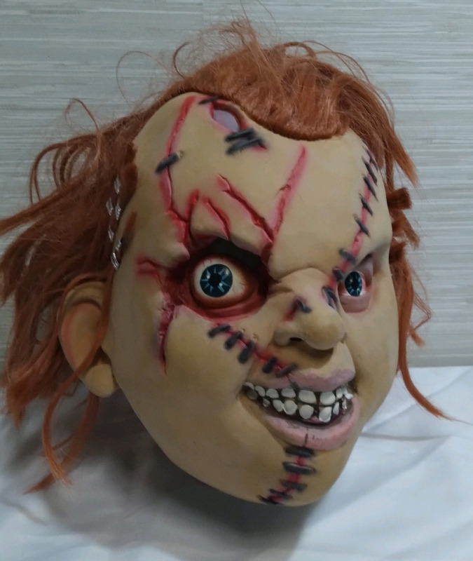 9x8" Chucky Mask Halloween