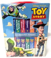 New Disney TOY STORY "My First Library" 12-Pack Children's Board Book Set