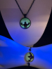 Unique Black Shadow Luminous Necklace + Bracelet - 4