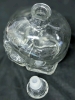 Fantastic Large Clear Glass Skull Decanter | 9.75" Tall - 3