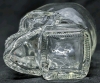 Fantastic Large Clear Glass Skull Decanter | 9.75" Tall - 4