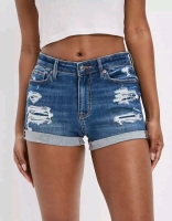 New American Eagle Womens' Ne(x)t Level High V-Rise Denim Short Short. 23W