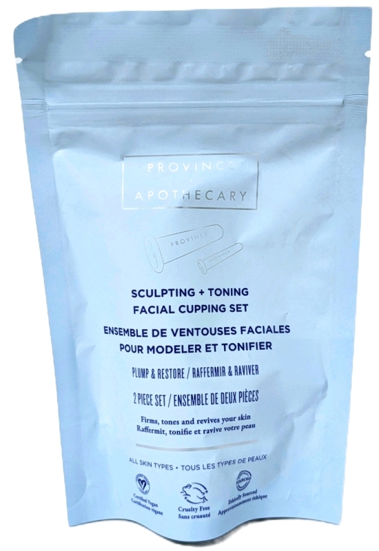 New Province Apothecary Sculpting & Toning Facial Cupping Set | Firms, Tones & Revives Your Skin!