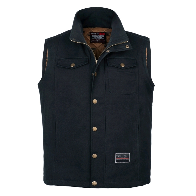 New Size 2XL | Troll Toro Insulated Canvas Vest | TC1396E | Retails for $169!