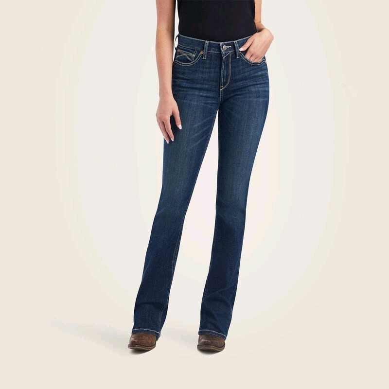 New ARIAT Woman's R.E.A.L. High Rise Dorothy Boot Cut Jean 28L
