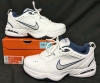 New Men's Size 10 | NIKE Air Monarch IV Training Shoes | White/Metallic Silver | Retails for Over $90! - 2