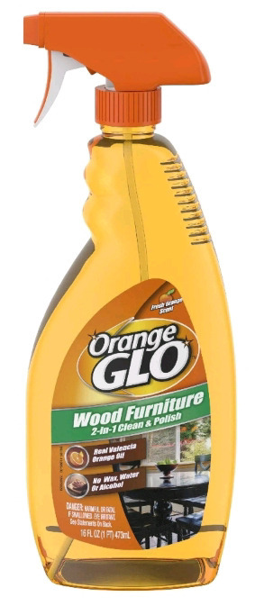 New | Orange Glo 2-In-1 Wood Furniture Clean & Polish 473ml | Retails For $15