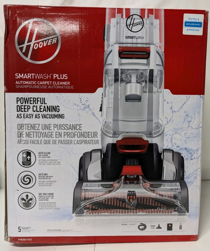 Refurbished Hoover Smartwash Carpet Cleaner. | Guaranteed to Work! | Retails for $400