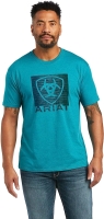 New ARIAT Men's Gradient Short Sleeve T-Shirt. 2xl