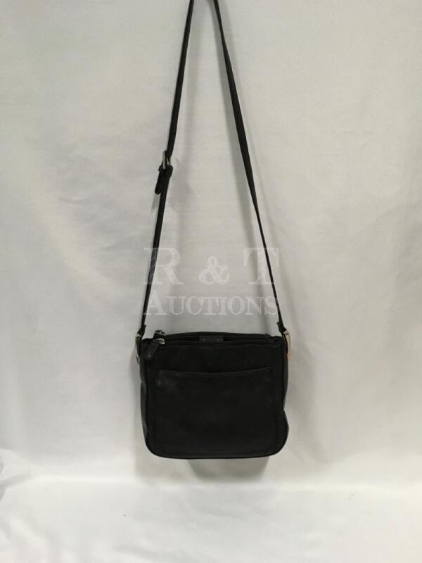 Liz Claiborne Black Leather Bag