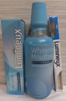 New: Lumineux Oral Hygiene. Mouthwash, Toothpaste, Toothbrush