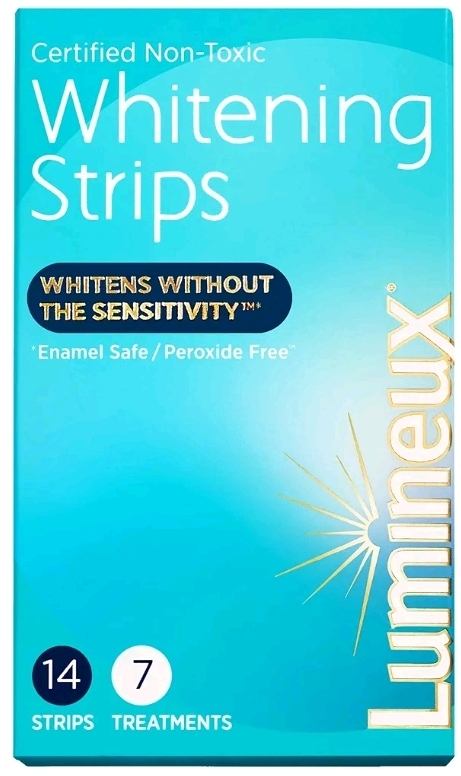 New Sealed: Lumineux Whitening Strips. 14 Strips, 7 Treatments.