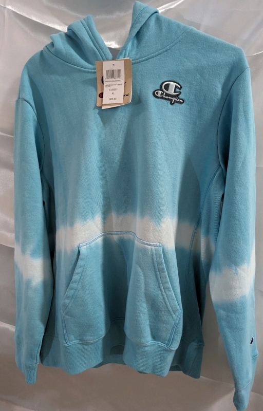 New Champion Land and Sea Dye Fleece Hoodie -XL