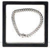New S-Force Cuban Bracelet 18K White Gold Plated 8mm | CUBANBR LT-WHTGLD-8.5 | Retails for $82! - 4