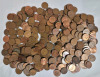 2+lbs 1953 - 1989 Canadian Pennies , Various Years