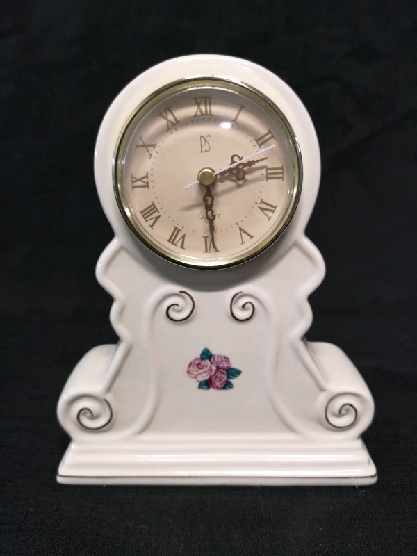 1998 PS Mantel/Desk Clock 8" Tall - Working Limited Edition